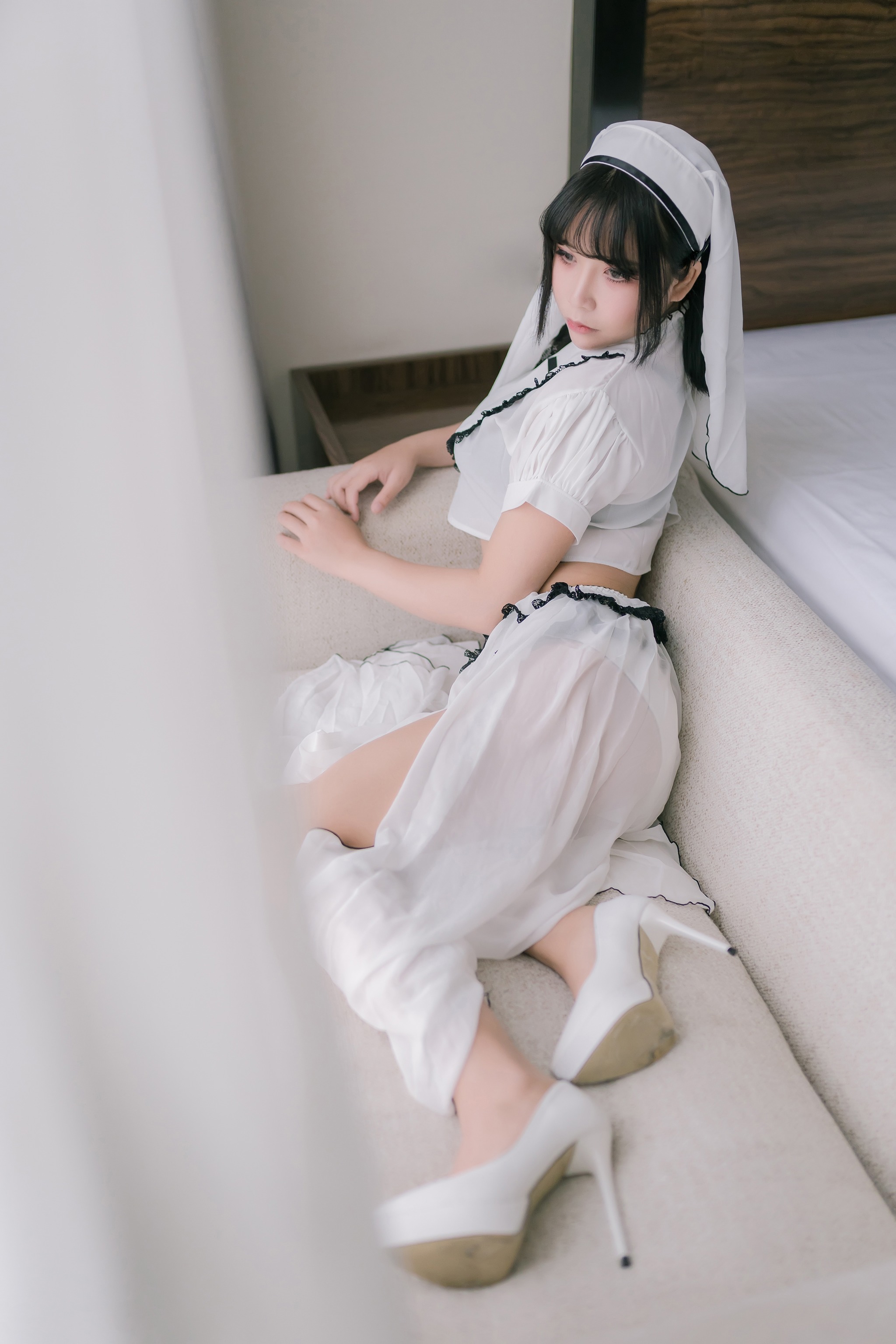 图片[1]-抱走莫子aa – NO.021 纯白修女[42P]-XikXak